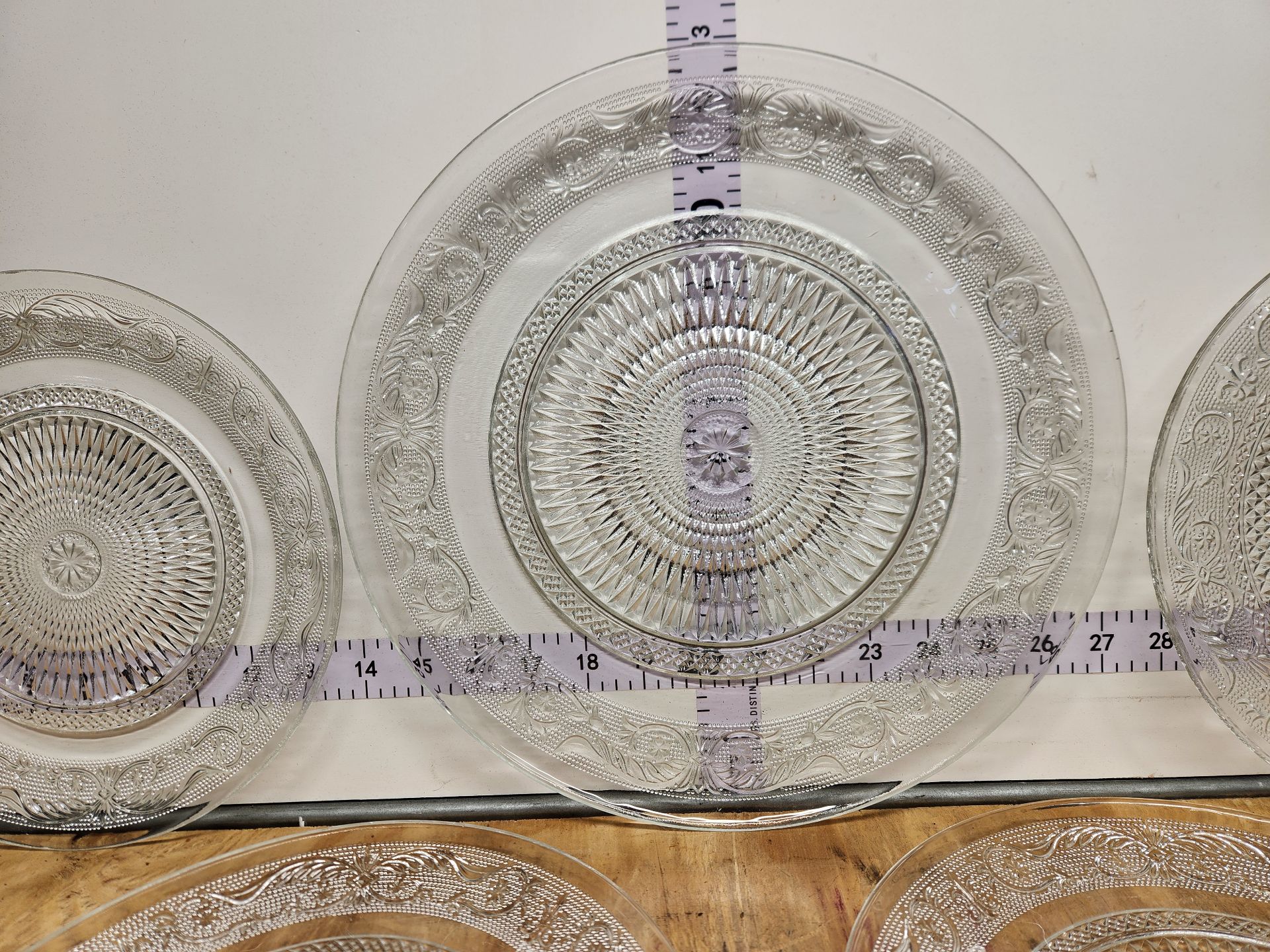 Pressed Plates & Platter Lot - image 5 of 13
