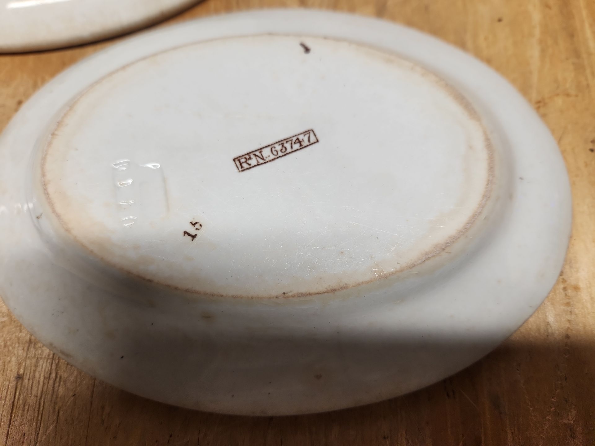 D.B. & Co Imperial Brown Transferware Lot - image 8 of 43