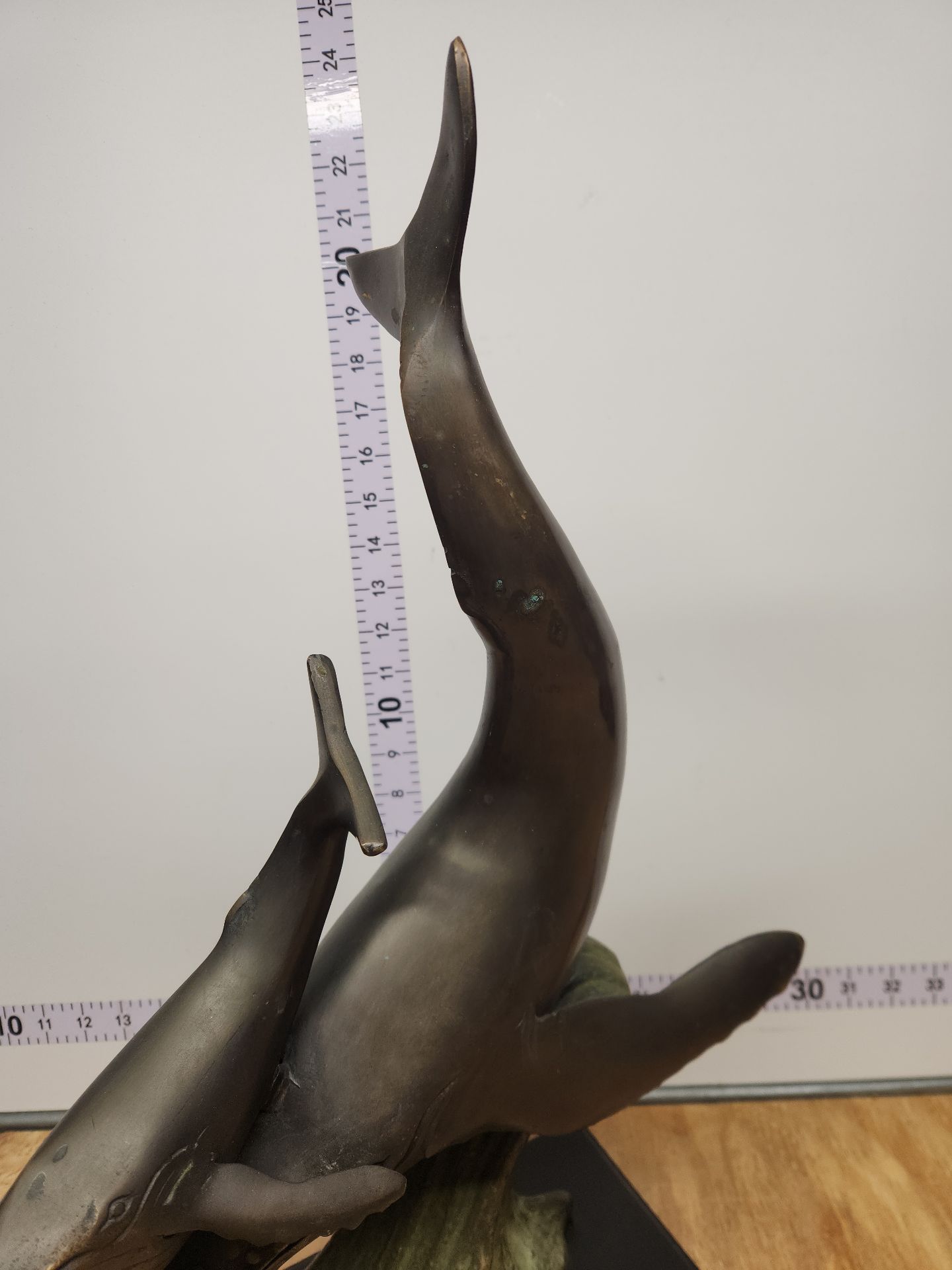 Bronze Humpback Whales Sculpture - image 5 of 12