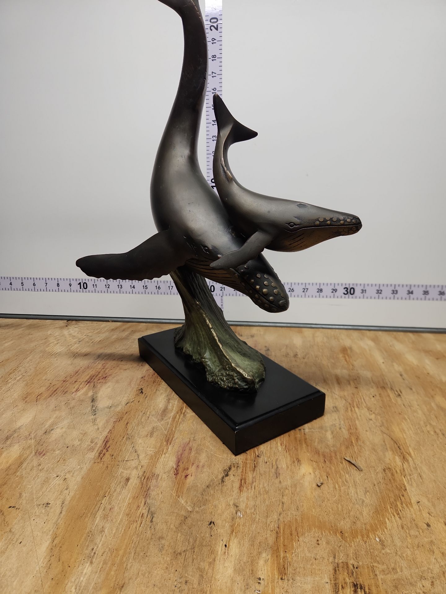Bronze Humpback Whales Sculpture - image 3 of 12