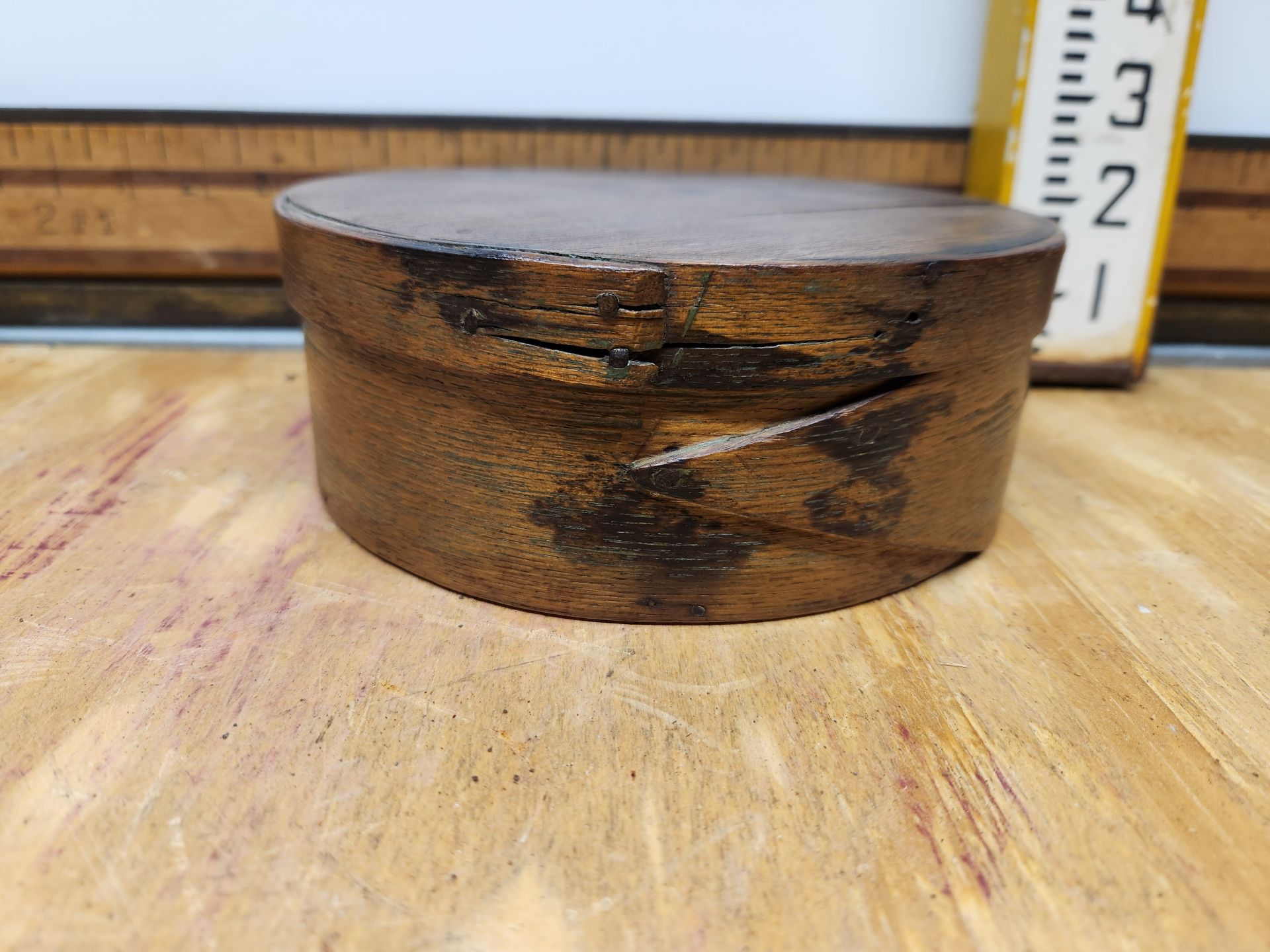 Early Bentwood Cheese Box - image 1 of 8