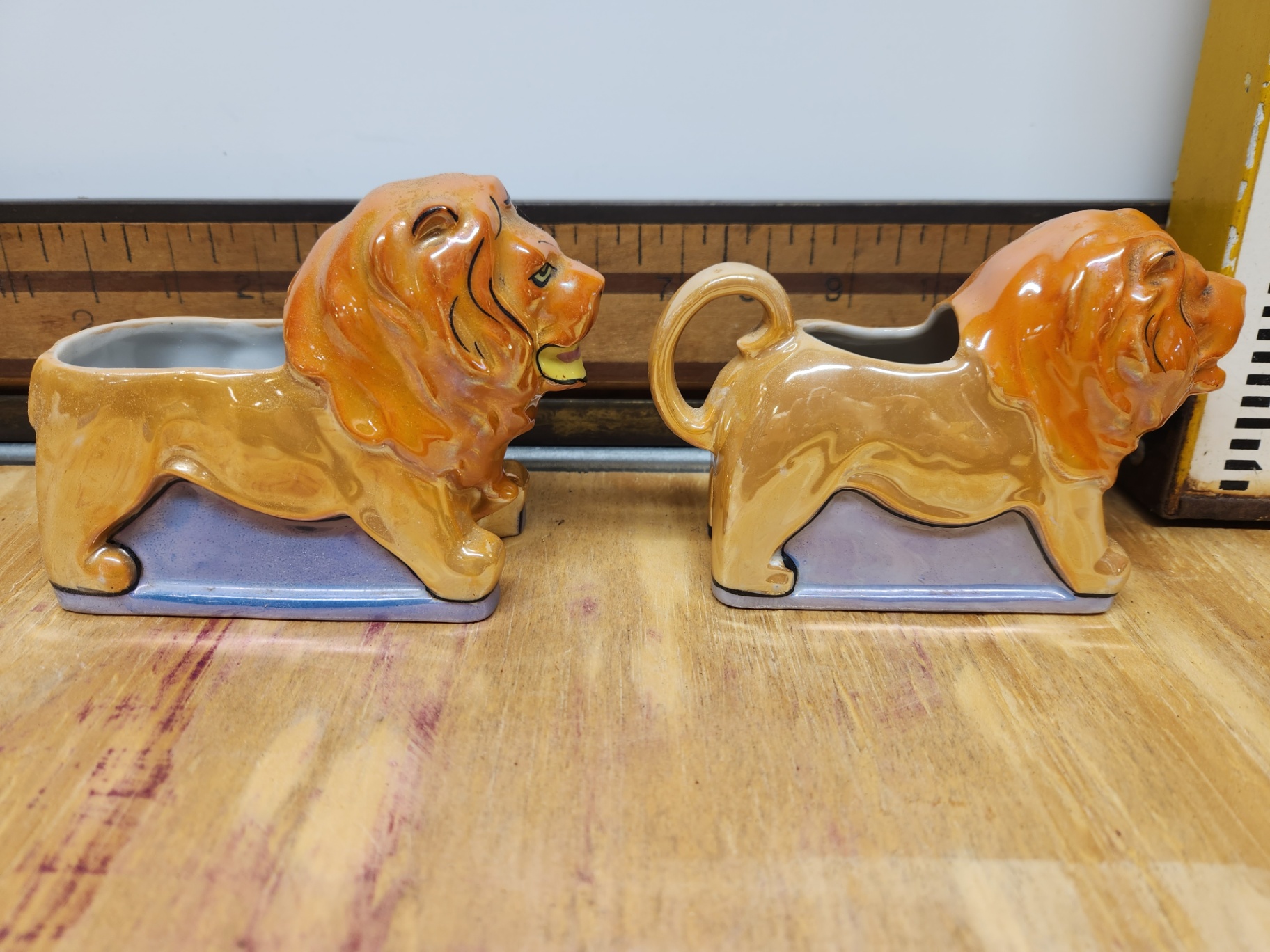 Vintage Japanese Lusterware Sugar & Creamer - image 2 of 8