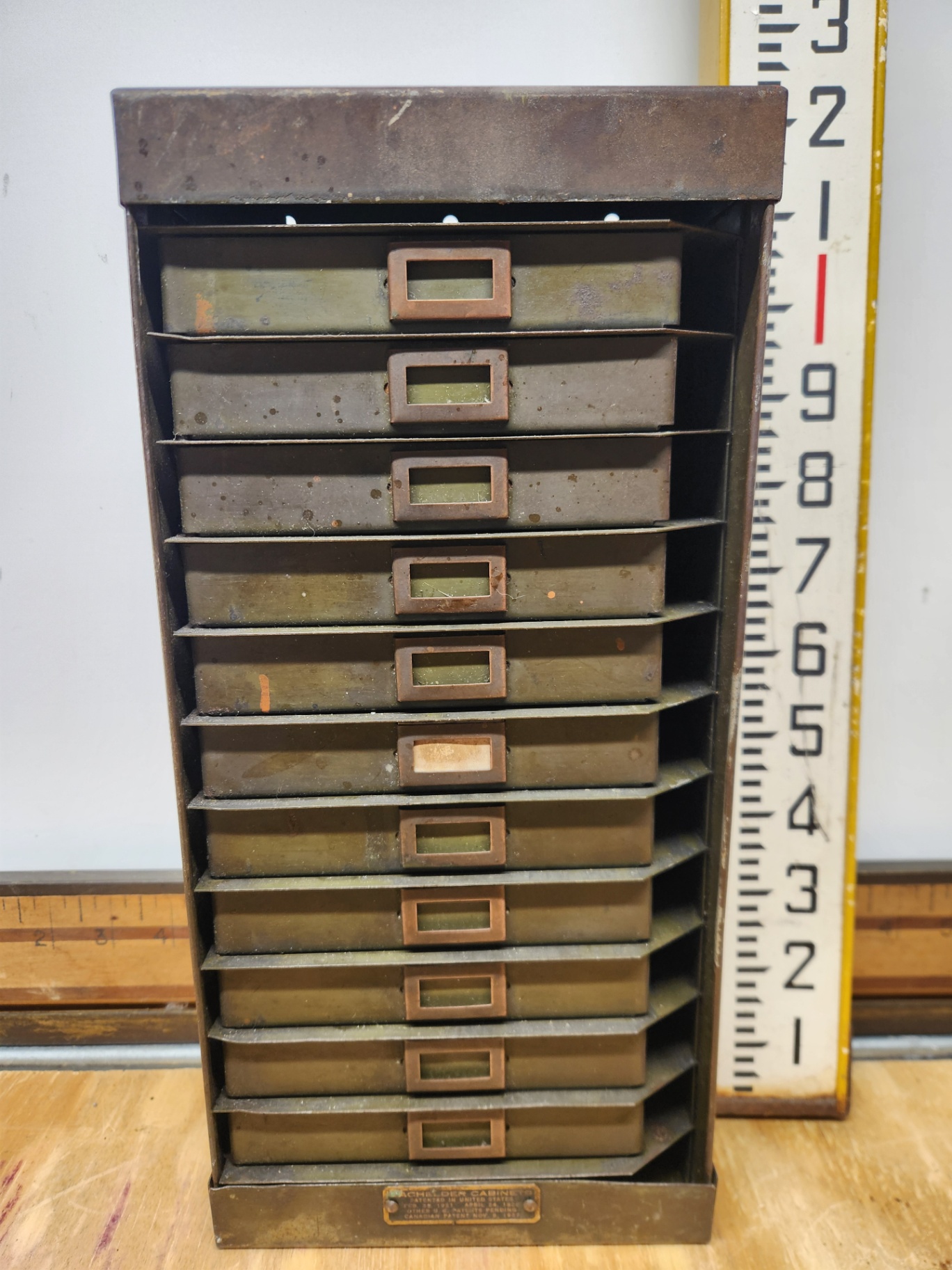 Vintage Bachelder Small Parts Cabinet - image 1 of 8