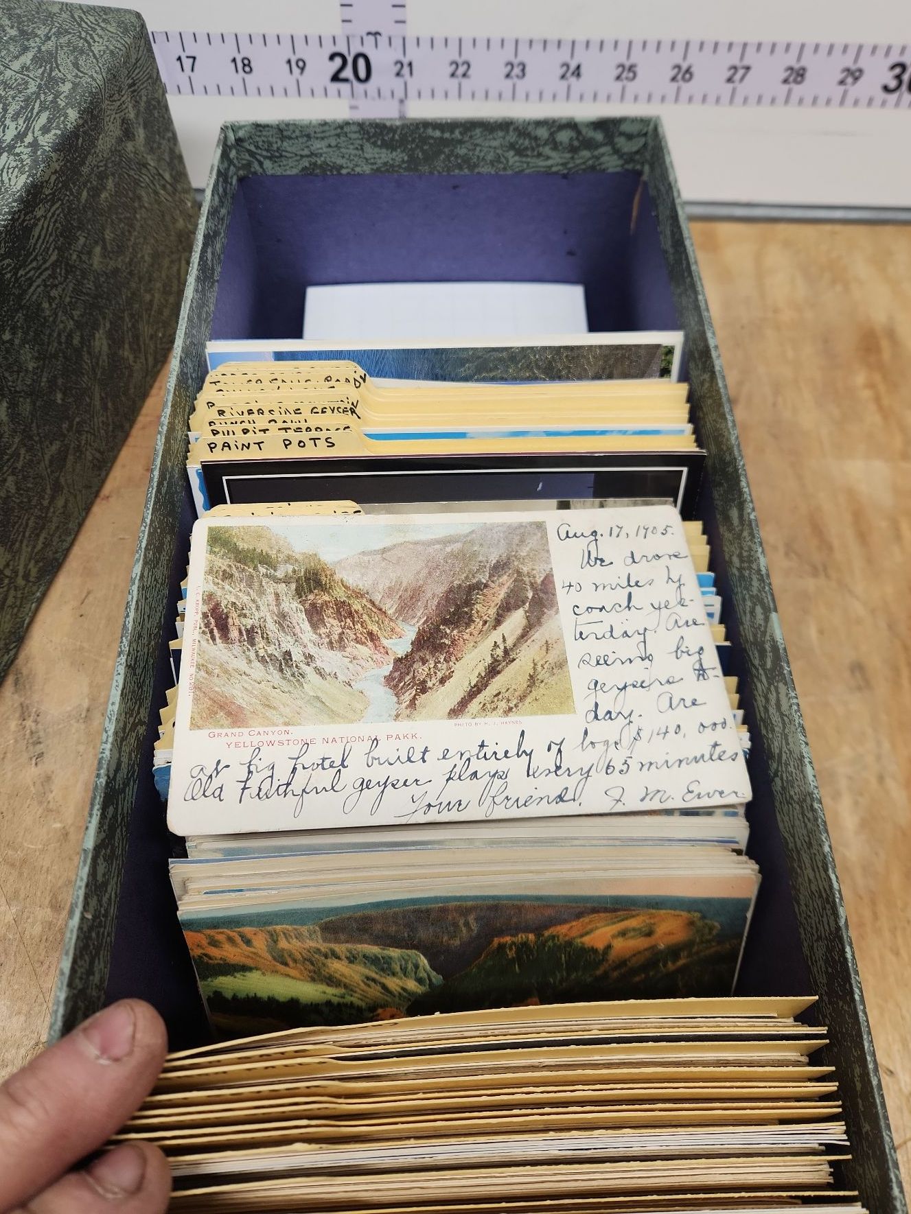 Vintage Yellowstone Postcards - image 2 of 11