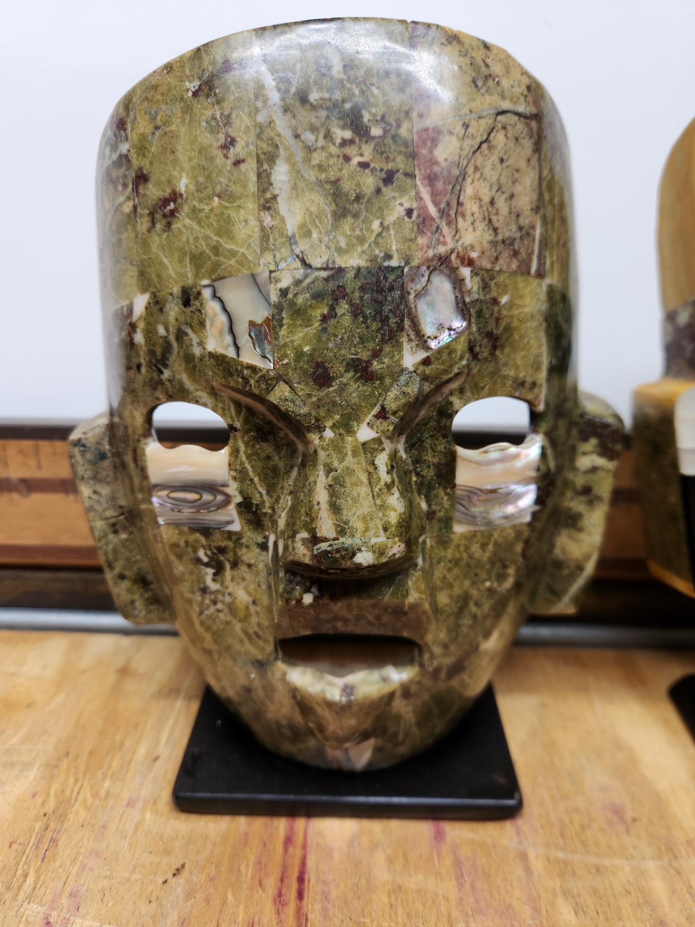 Mayan Mosaic Burial Death Masks - image 3 of 8