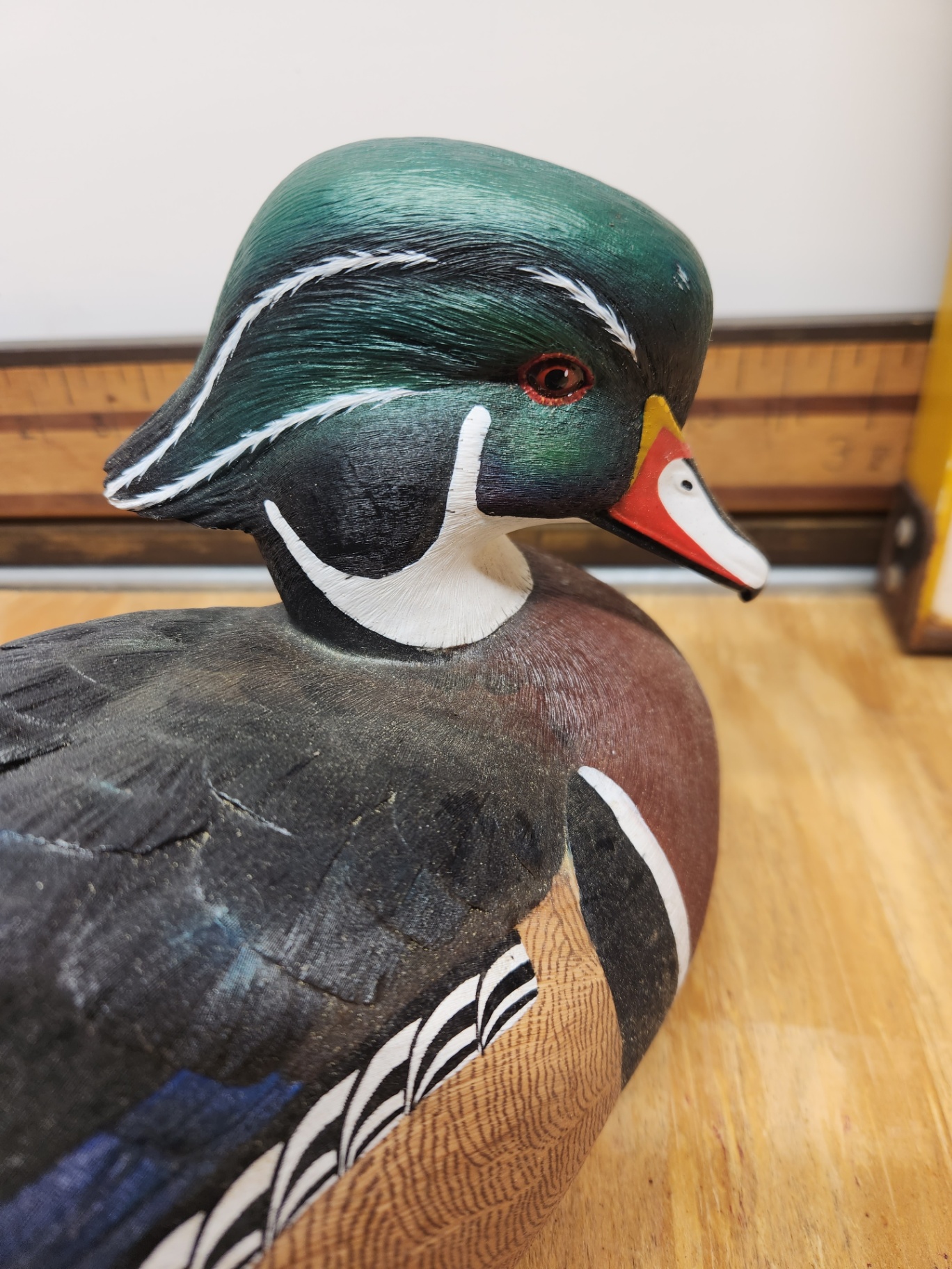 Danbury Mint Wood Duck Decoy by George Kruth - image 6 of 8