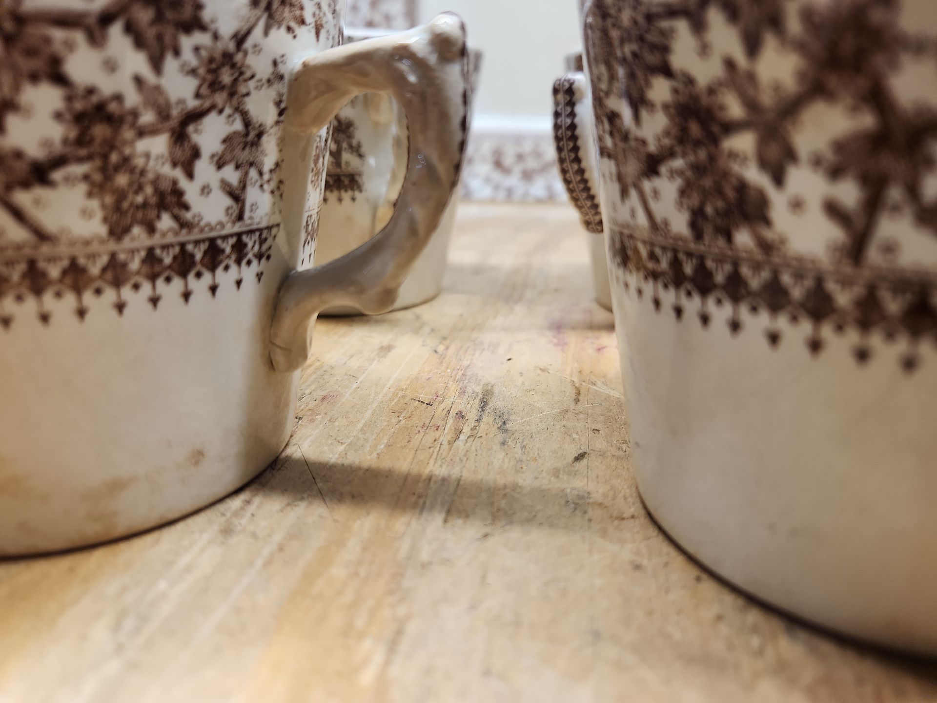 D.B. & Co Imperial Brown Transferware Lot - image 15 of 43