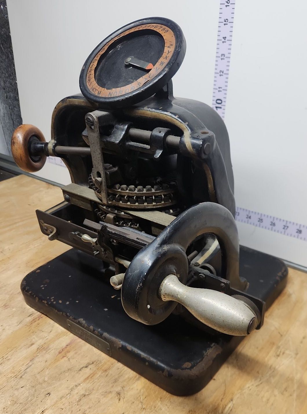 Express Graph Co. Model G1 Graphotype Machine - image 5 of 12
