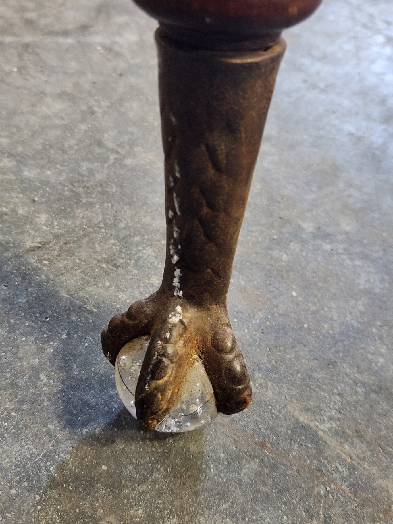 Antique Ball & Claw Table - image 12 of 12