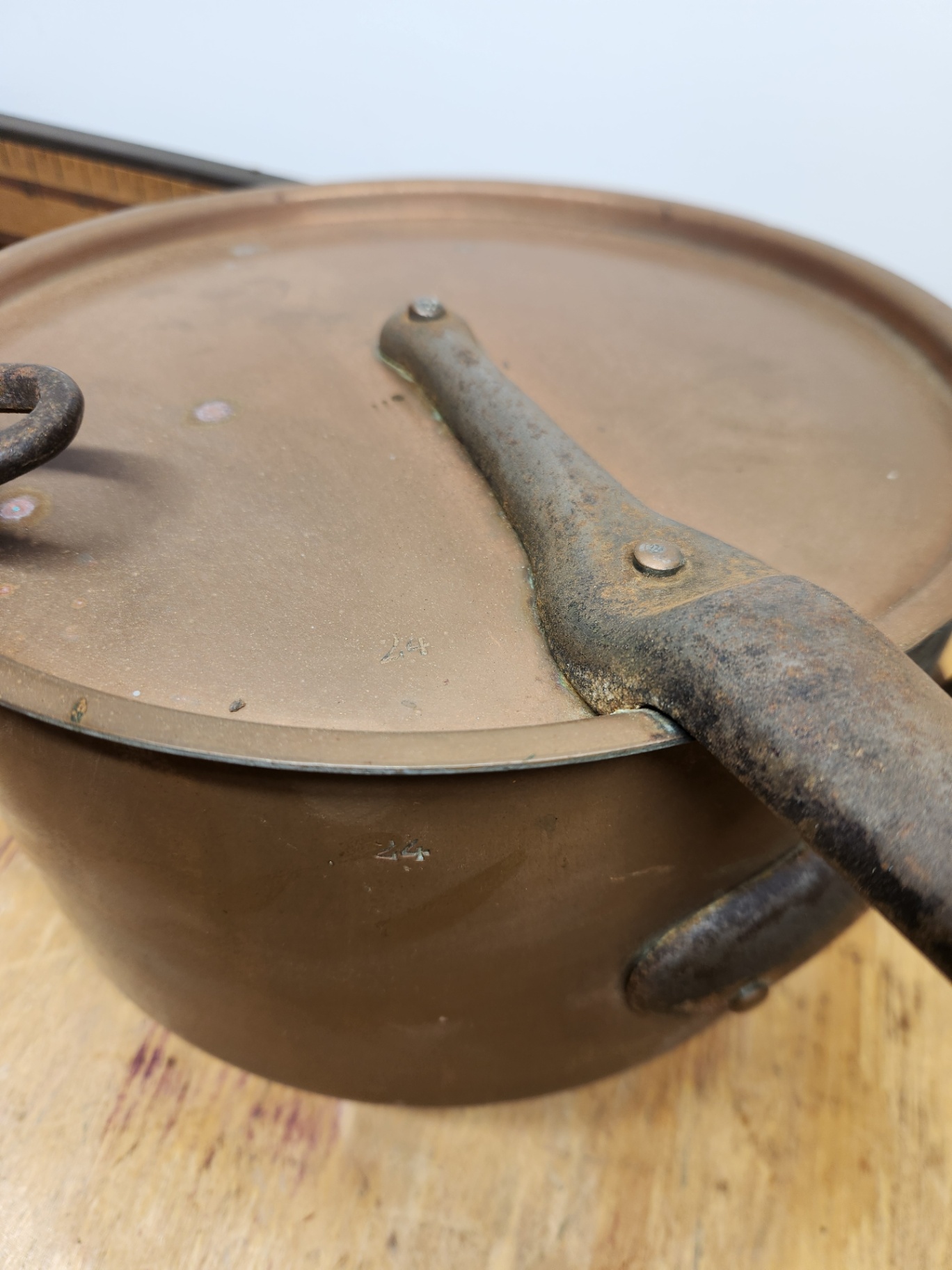 Vintage Copper Pots - image 4 of 13
