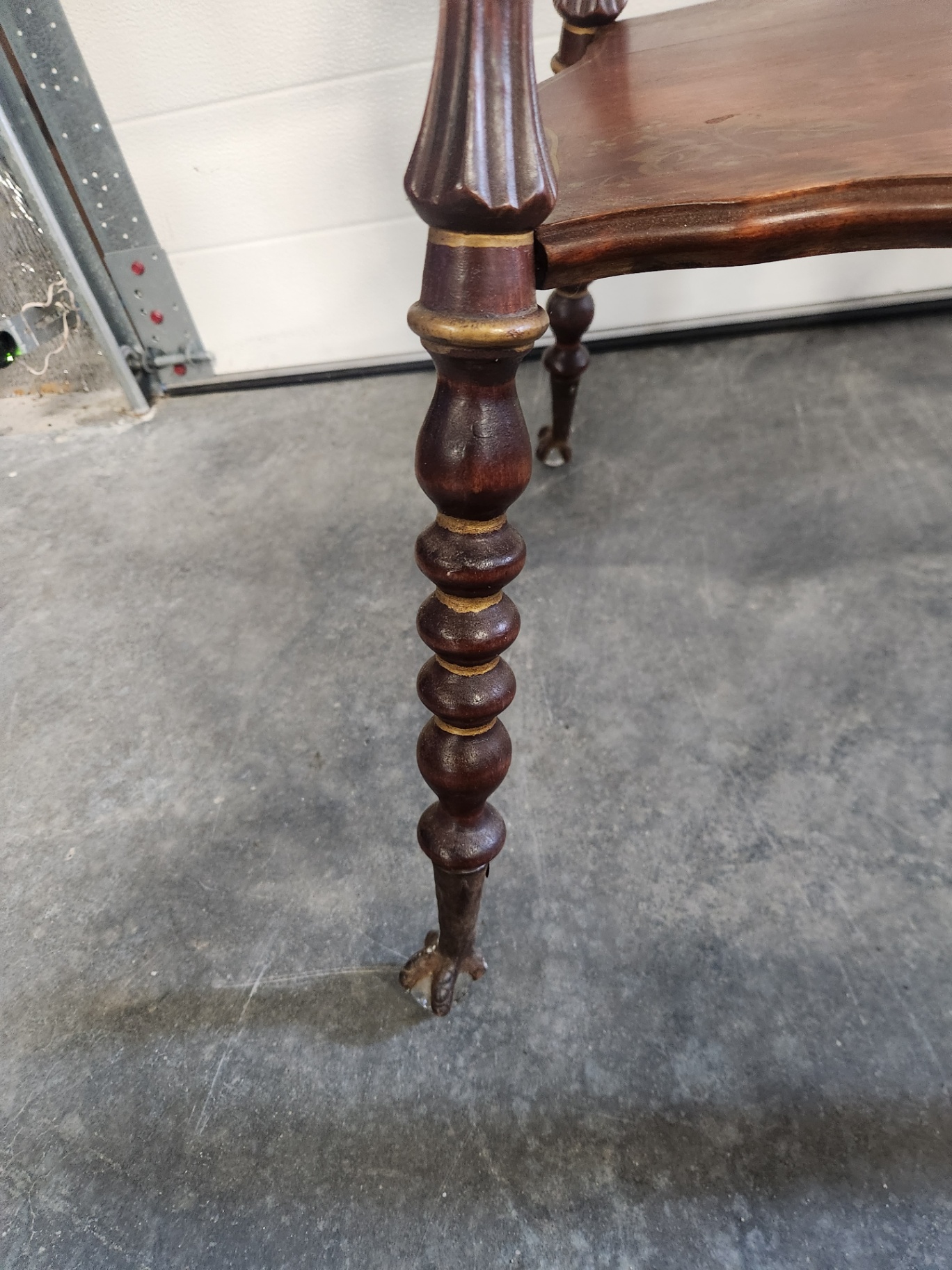 Antique Ball & Claw Table - image 6 of 12