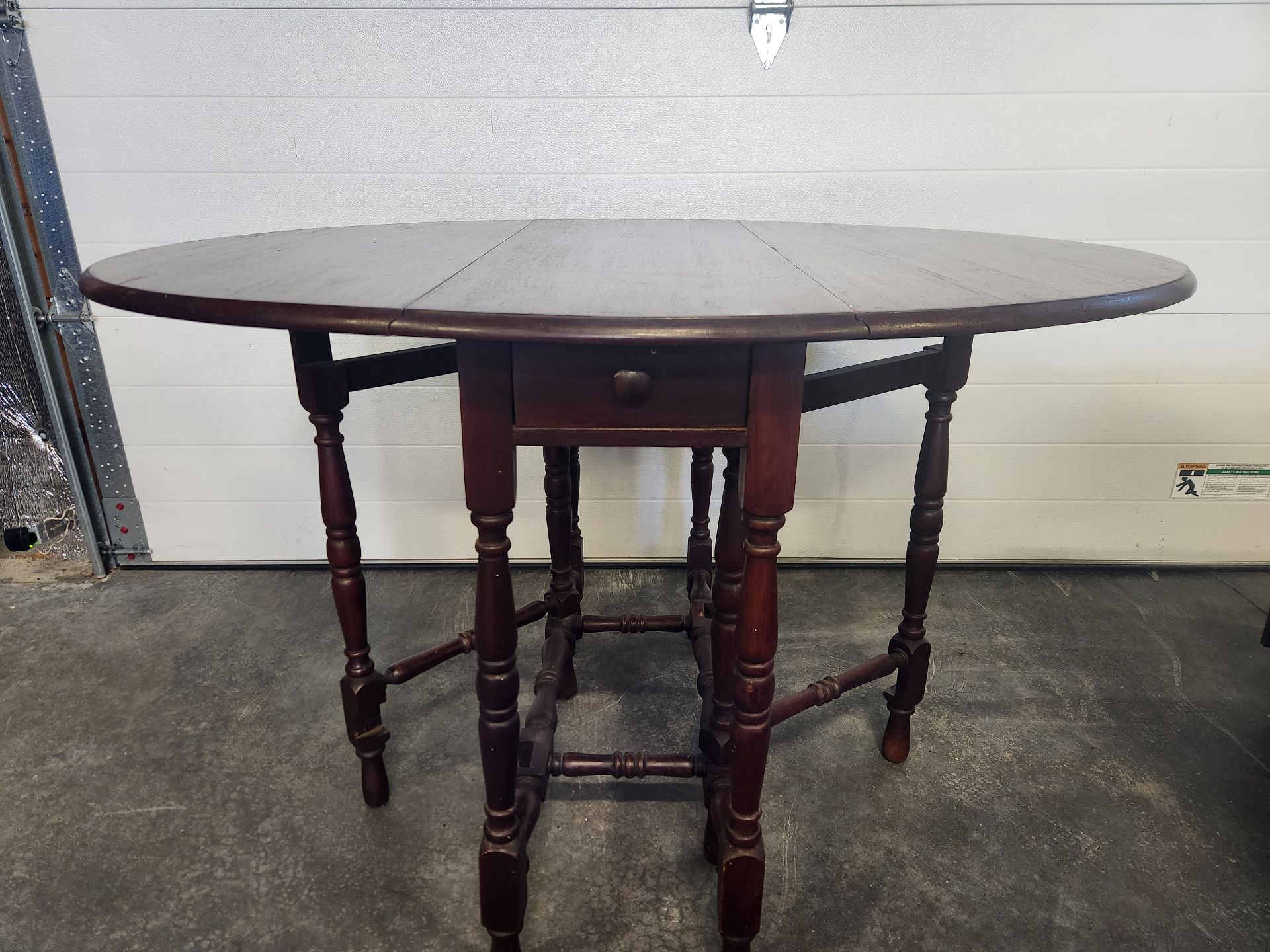 Bohn Cabinet Company Drop Leaf Table - image 4 of 13