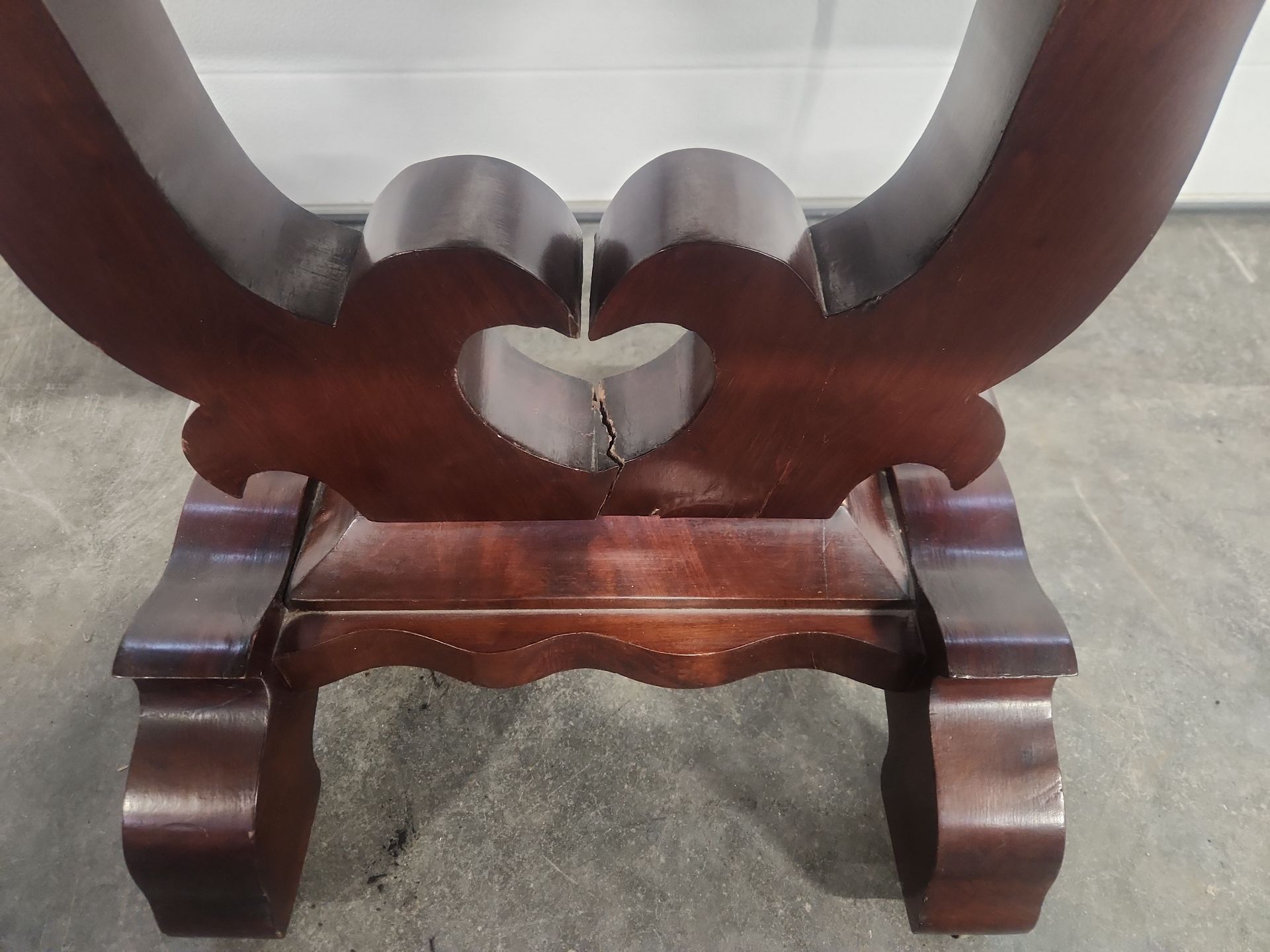 Antique Mahogany Flip Top Card Table - image 12 of 17