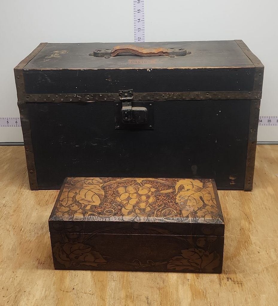 Vintage Wooden Box Lot - image 1 of 26