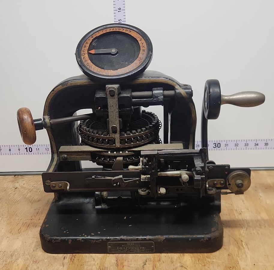 Express Graph Co. Model G1 Graphotype Machine - image 1 of 12