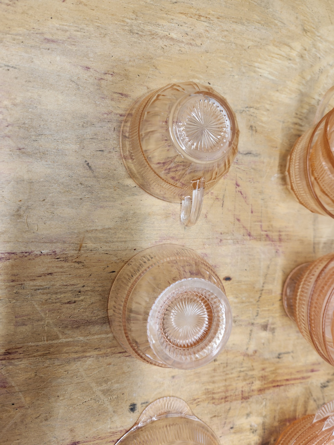 Pink Depression Glass Lot - image 13 of 17