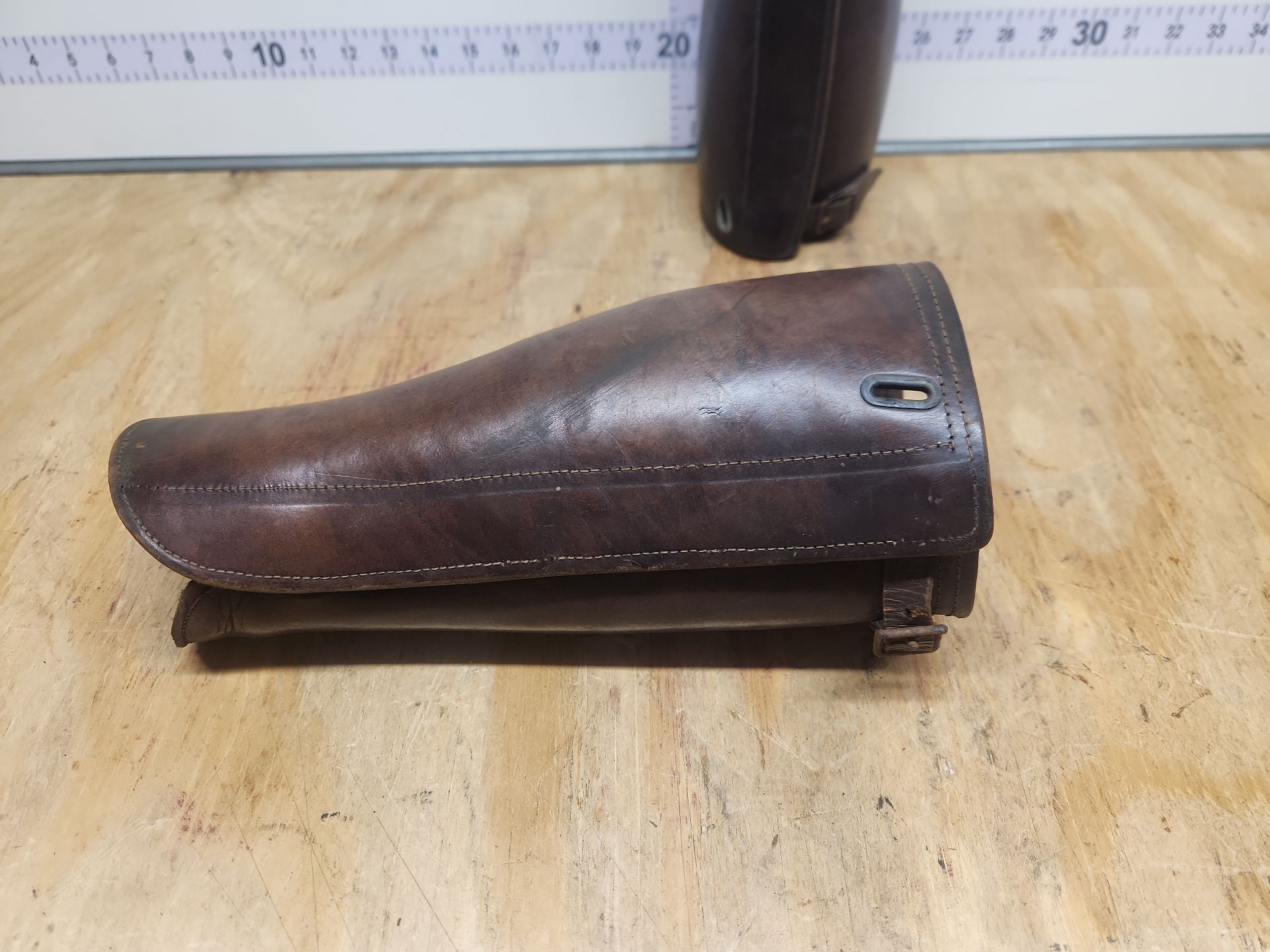 Vintage Leather Cavalry Gaiters - image 3 of 15