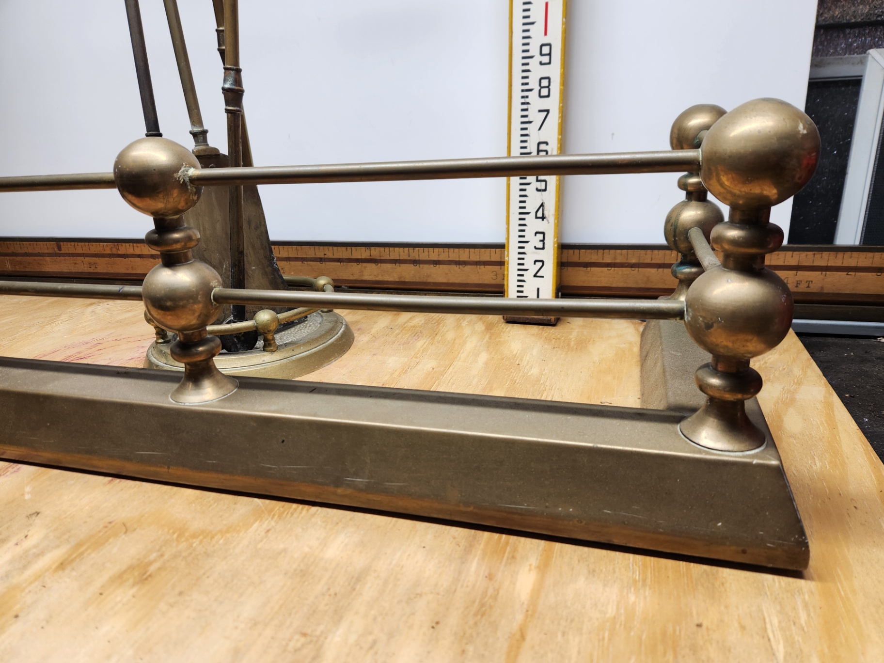 Brass Fireplace Lot - image 4 of 12