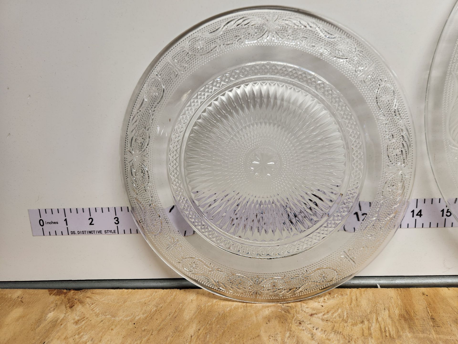 Pressed Plates & Platter Lot - image 11 of 13