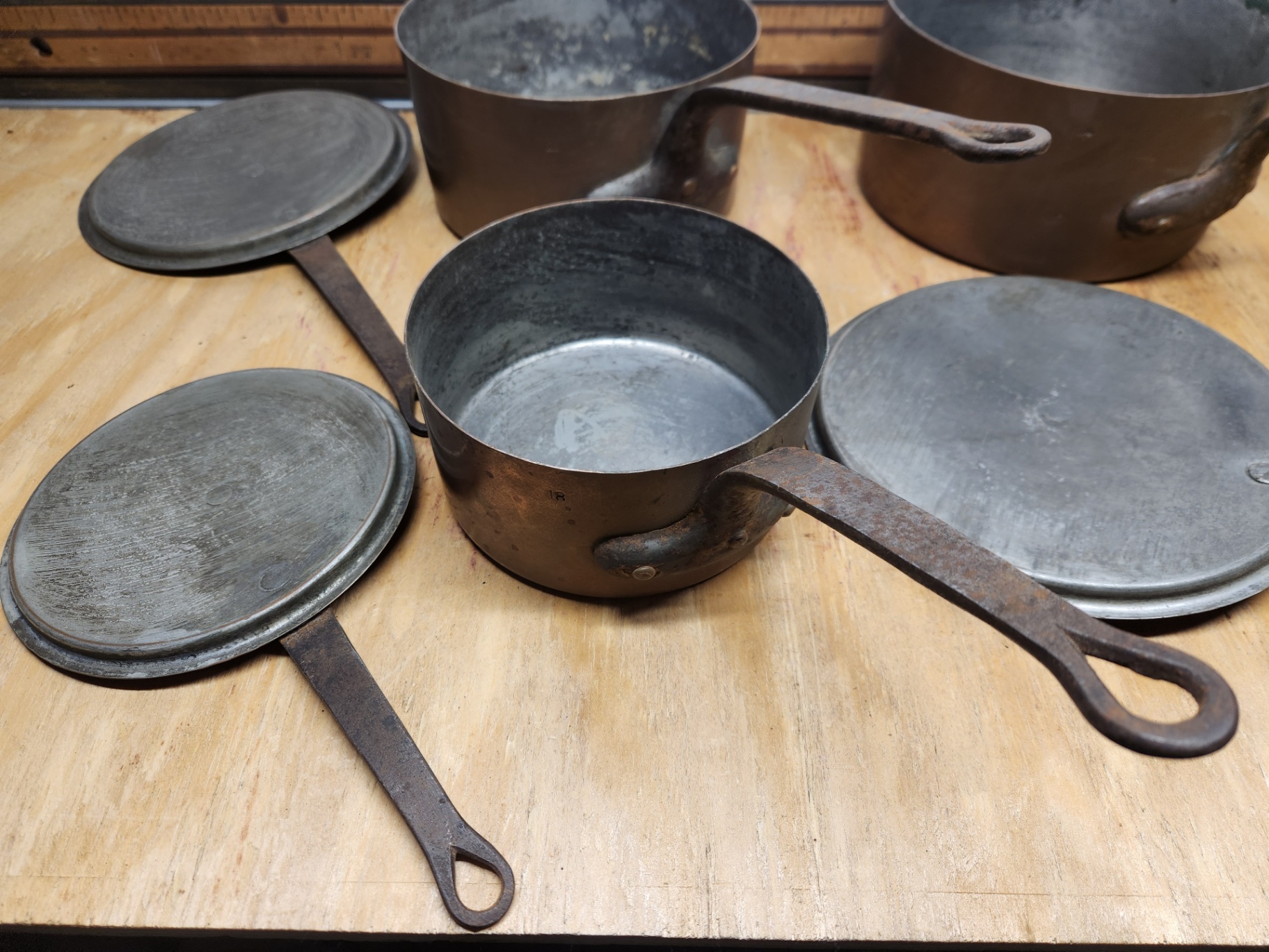 Vintage Copper Pots - image 5 of 13