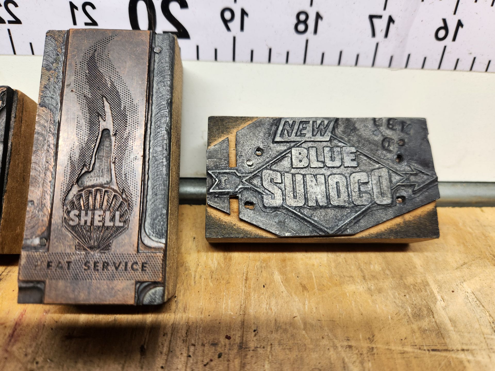 Gas & Oil Letterpress Print Block Lot - image 2 of 8