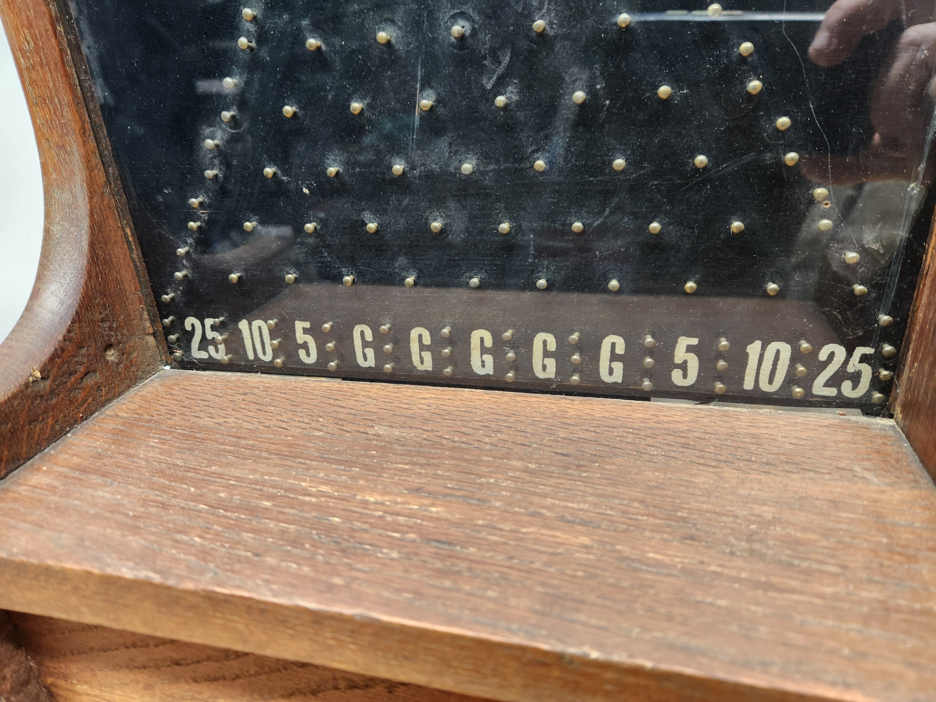 Antique Penny Drop Coin Op Trade Stimulator - image 5 of 10
