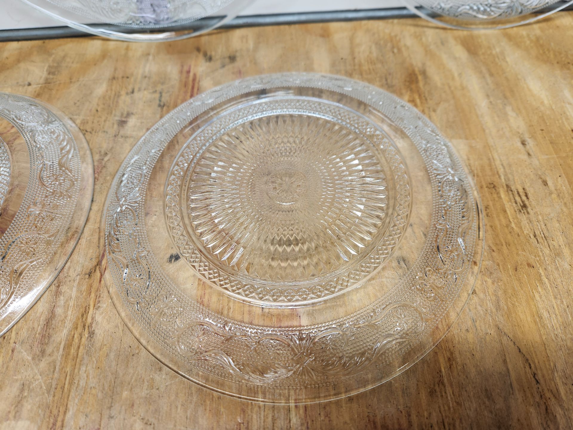 Pressed Plates & Platter Lot - image 8 of 13