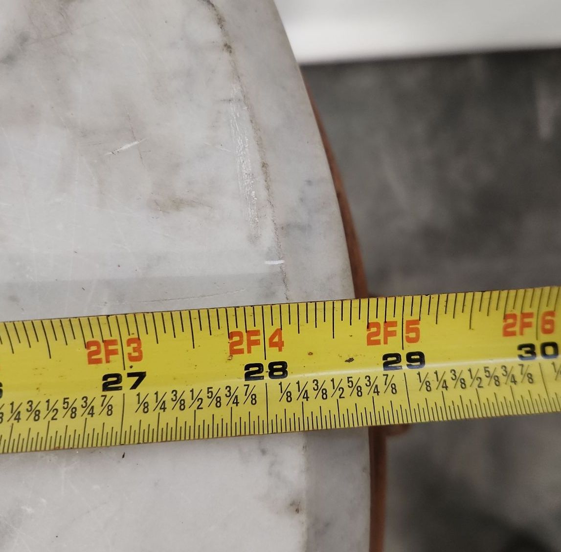 Vintage Marble Top Stand - image 12 of 13