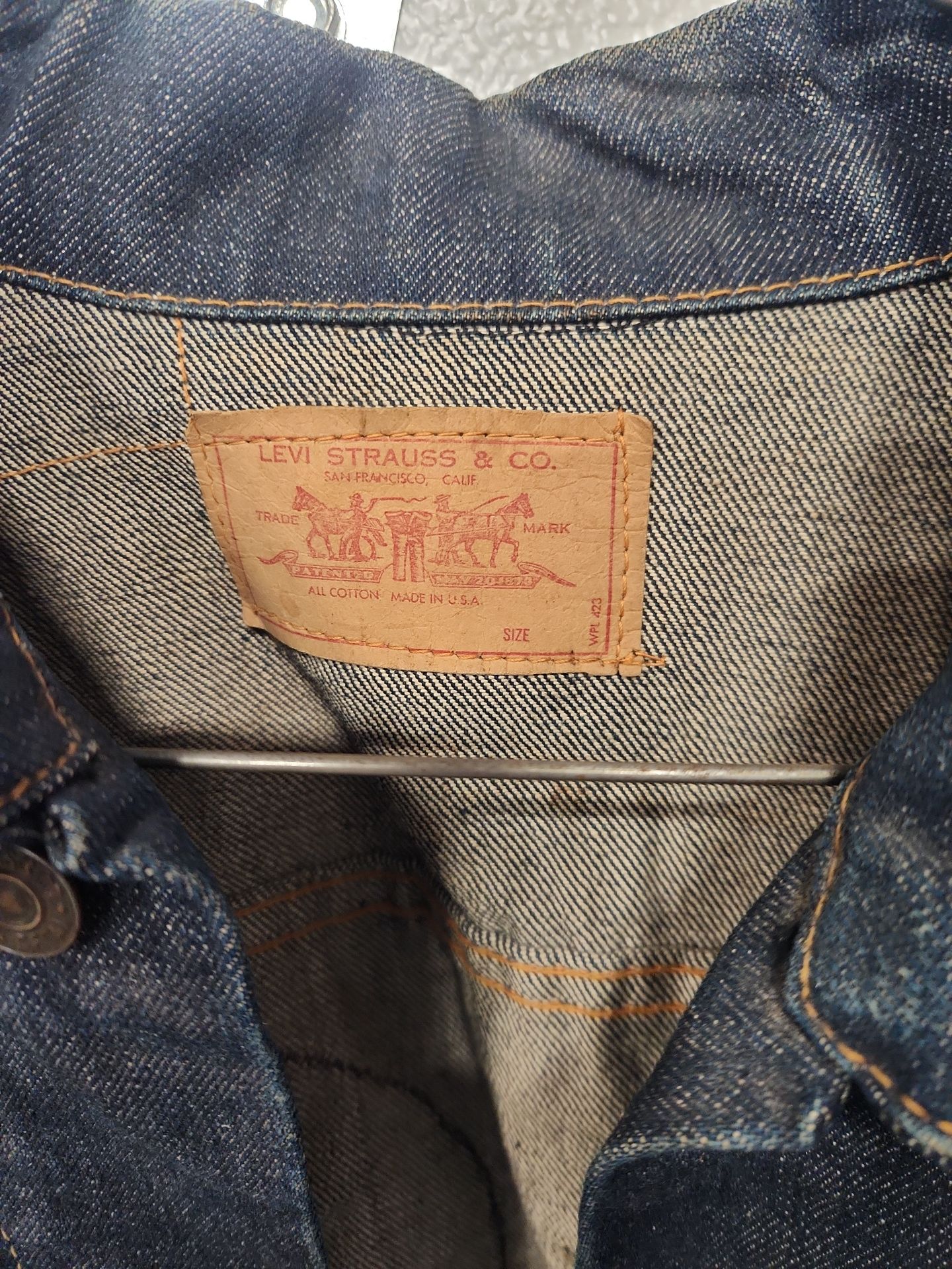 Vintage Levi Strauss Denim Jacket - image 2 of 15