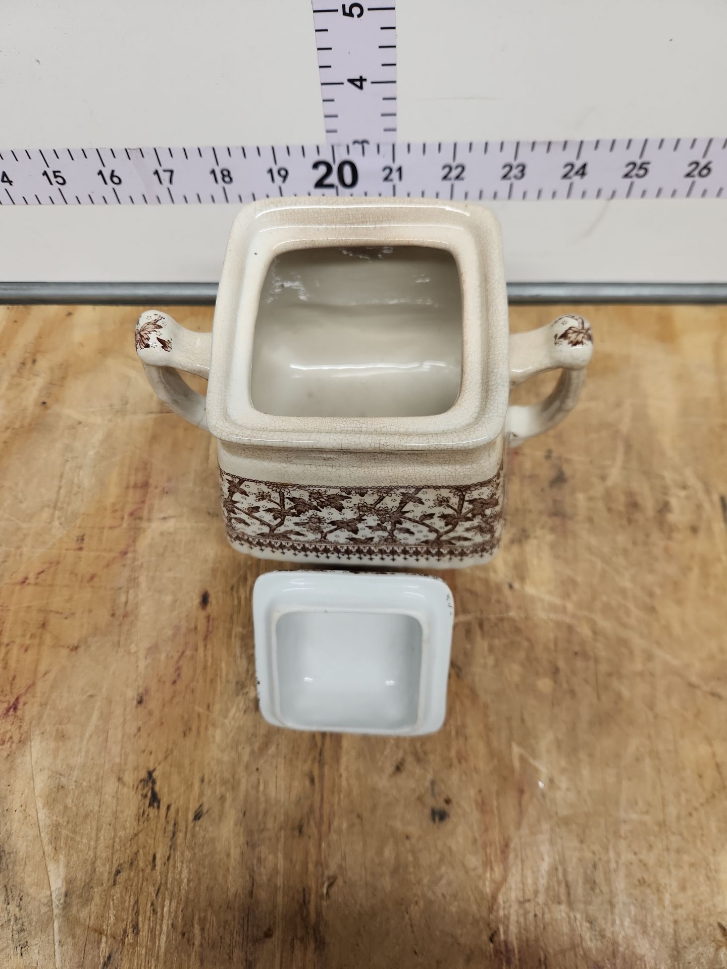 D.B. & Co Imperial Brown Transferware - image 31 of 34