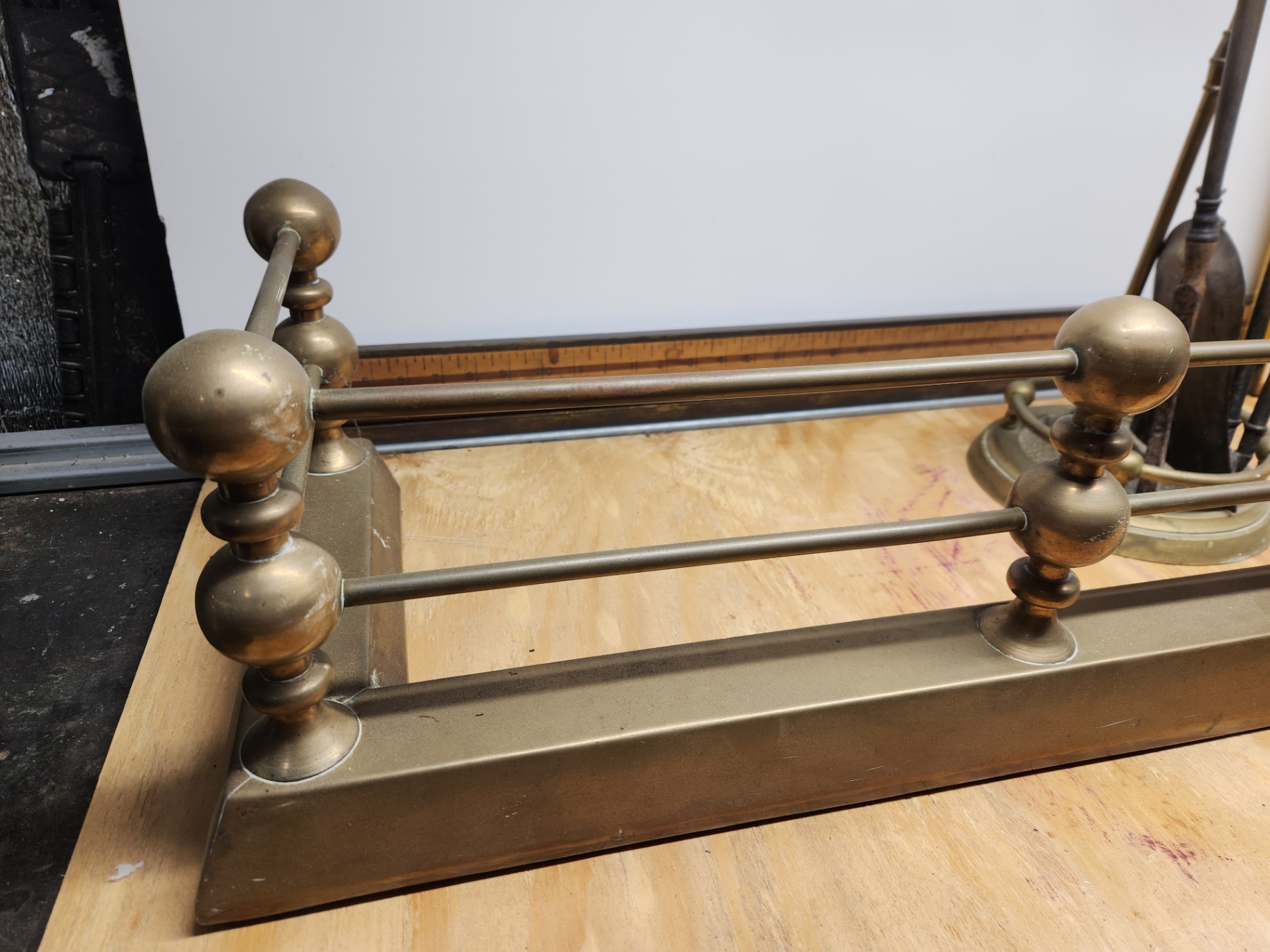 Brass Fireplace Lot - image 3 of 12