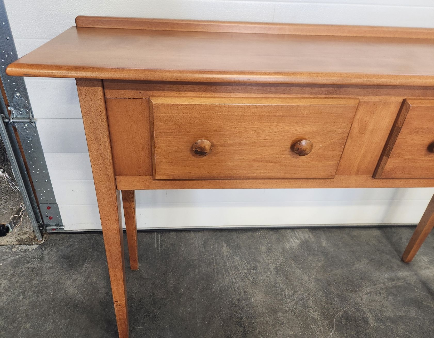 Nichols & Stone 2 Drawer Hall Table/Sideboard. - image 2 of 14