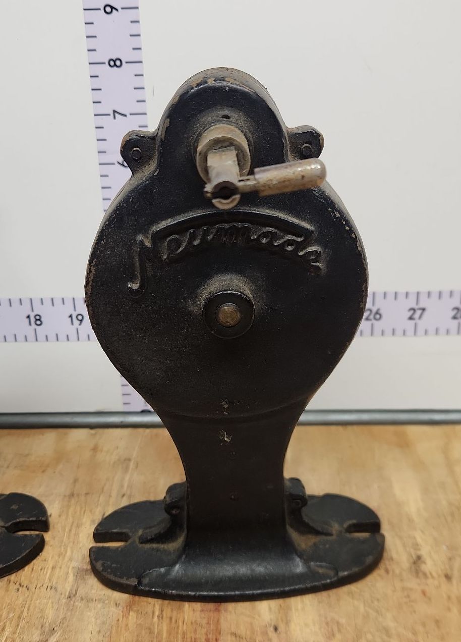 Antique Neumade Everwear Cast Iron Film Rewinders - image 6 of 9