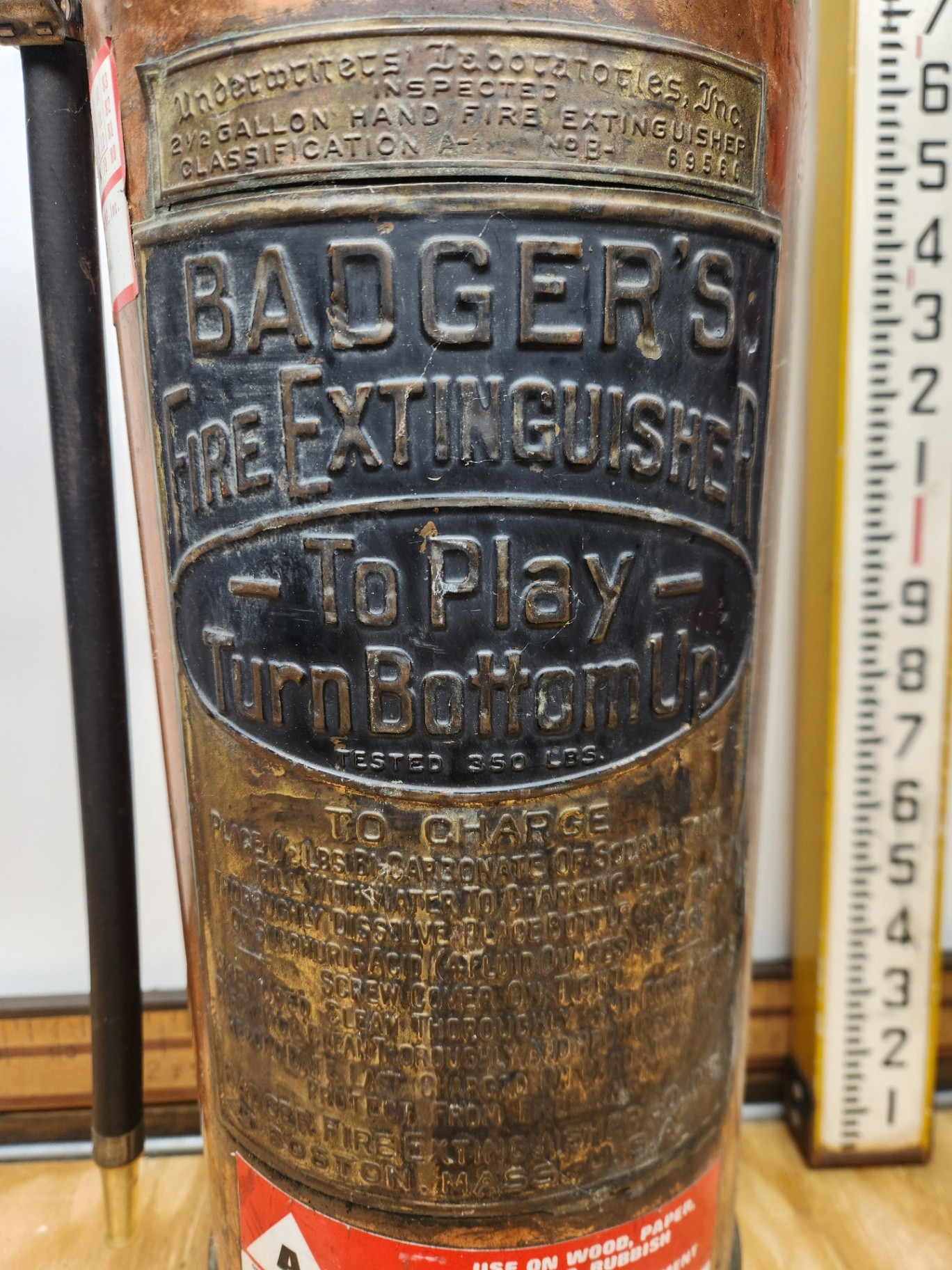 Vintage Badger's Fire Extinguisher - image 2 of 6
