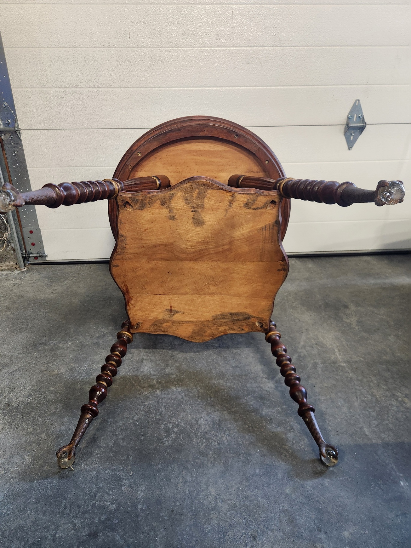 Antique Ball & Claw Table - image 8 of 12