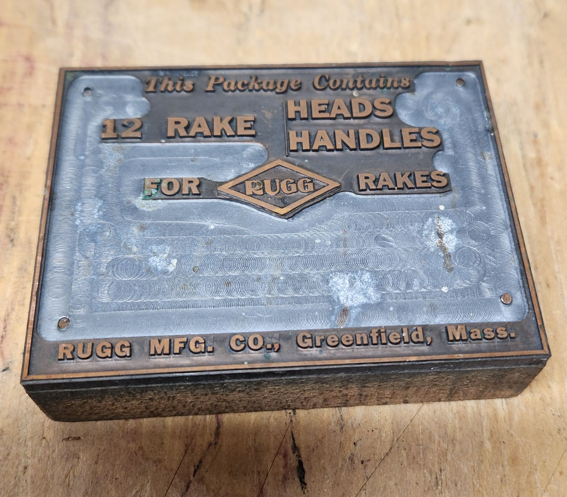 Letterpress Print Block Advertising Lot - image 9 of 13