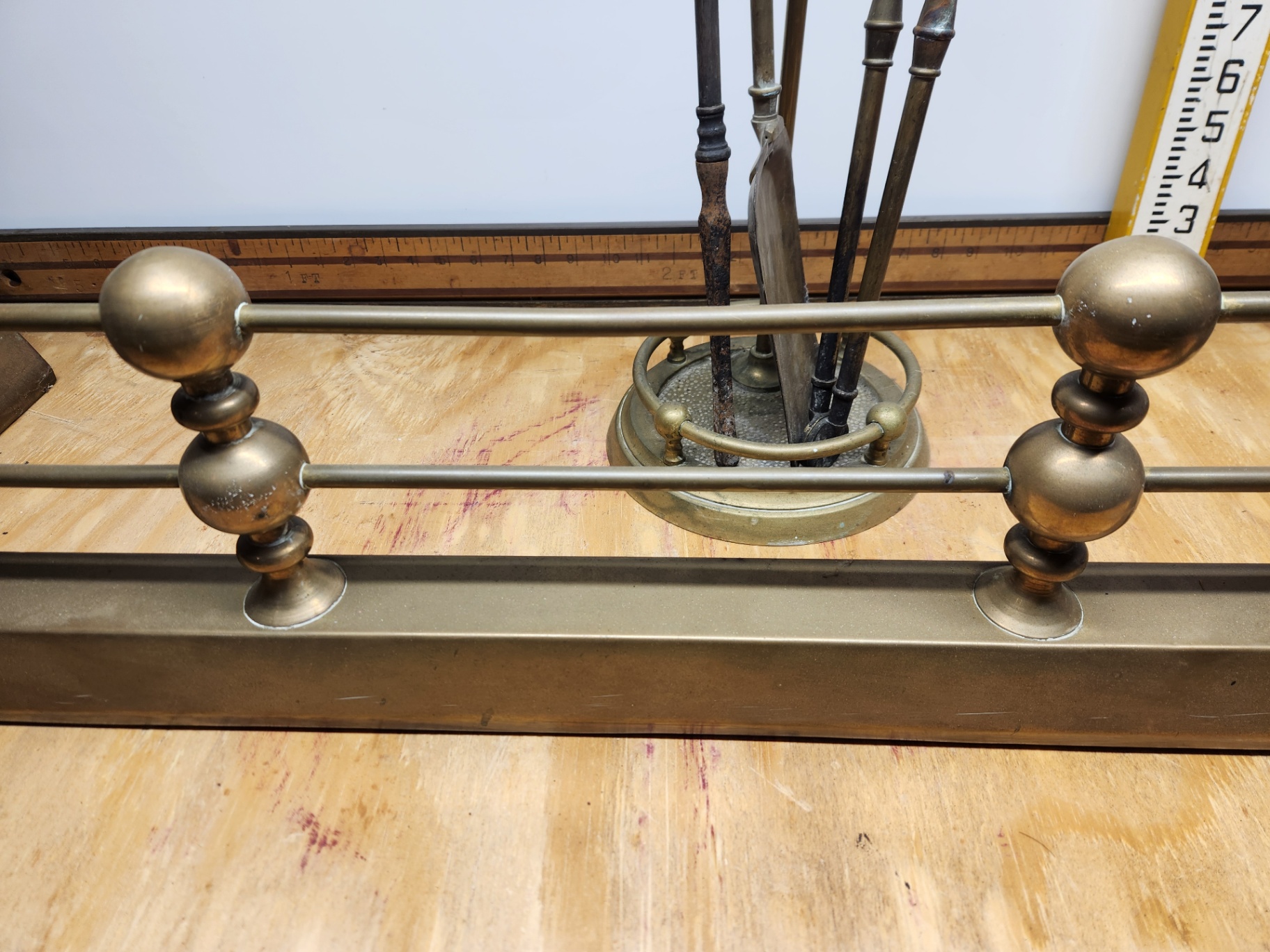 Brass Fireplace Lot - image 5 of 12