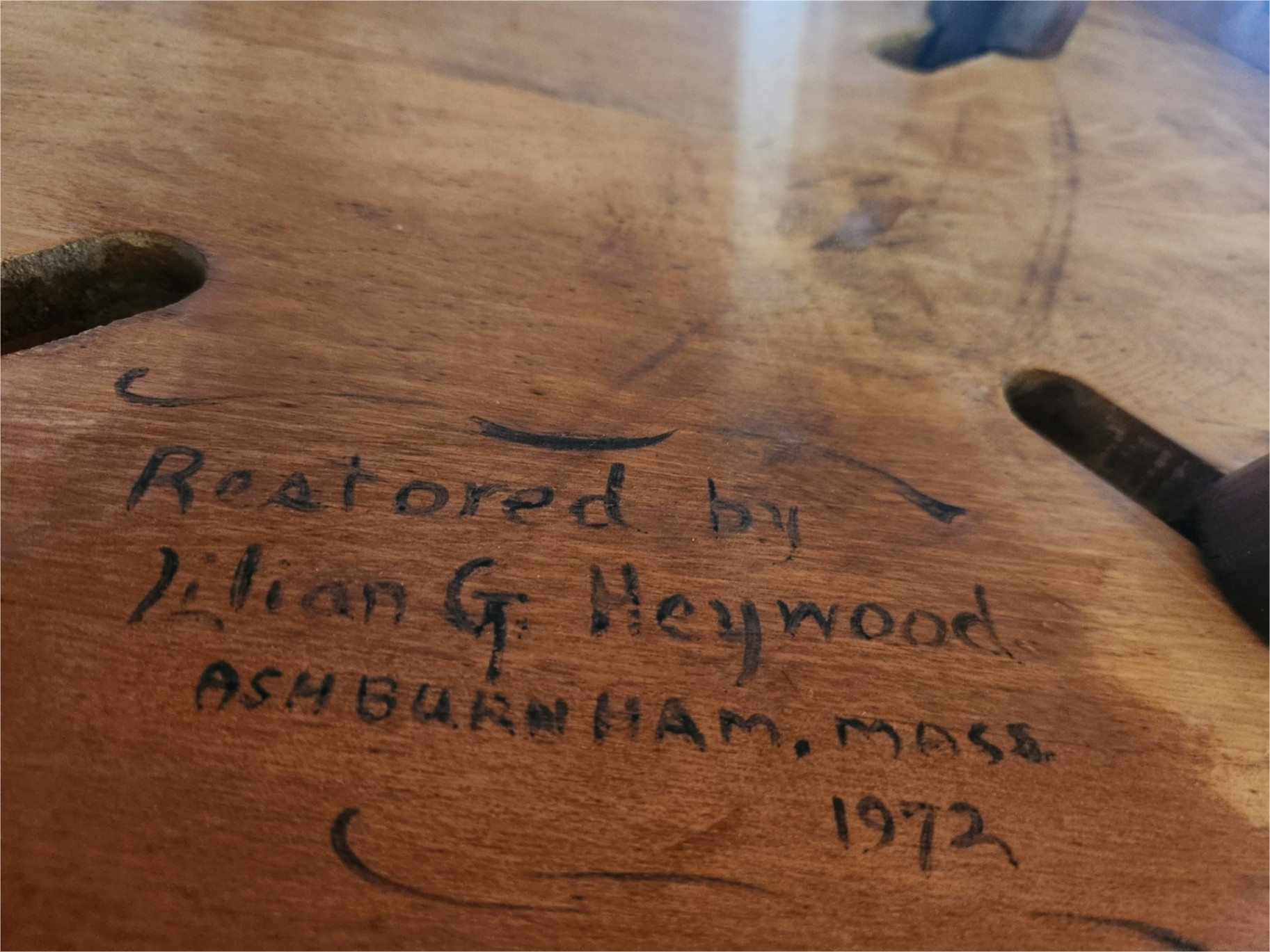 Antique Ball & Claw Table - image 2 of 12