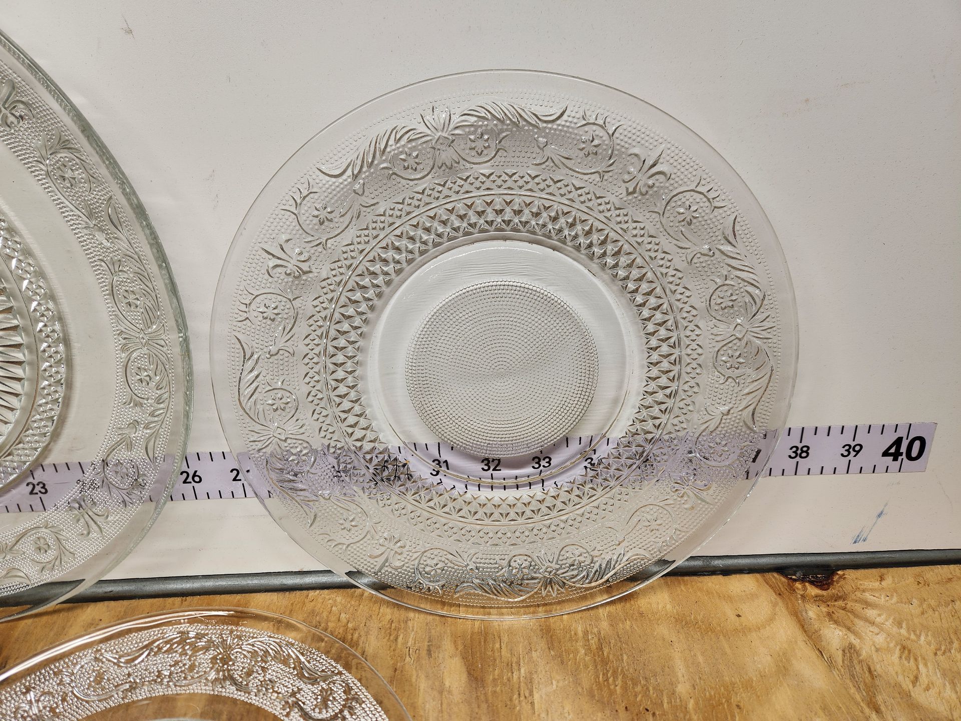 Pressed Plates & Platter Lot - image 4 of 13