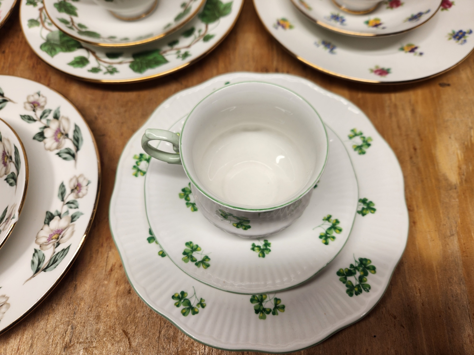 Tea Cup Trio Lot - image 2 of 17