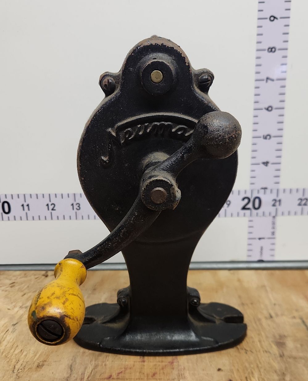 Antique Neumade Everwear Cast Iron Film Rewinders - image 4 of 9