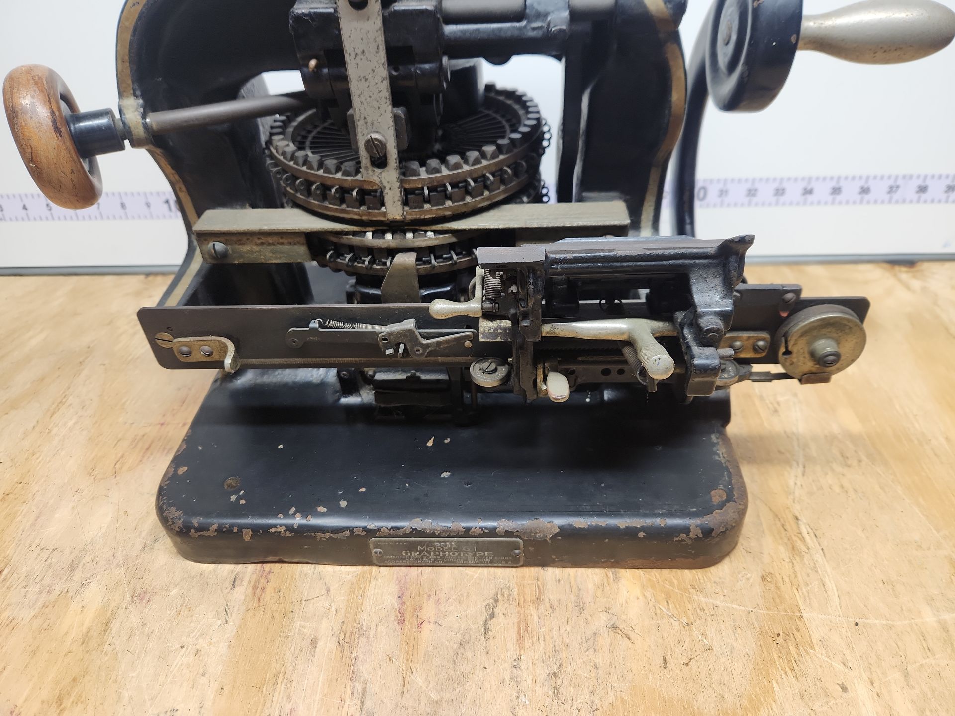 Express Graph Co. Model G1 Graphotype Machine - image 3 of 12