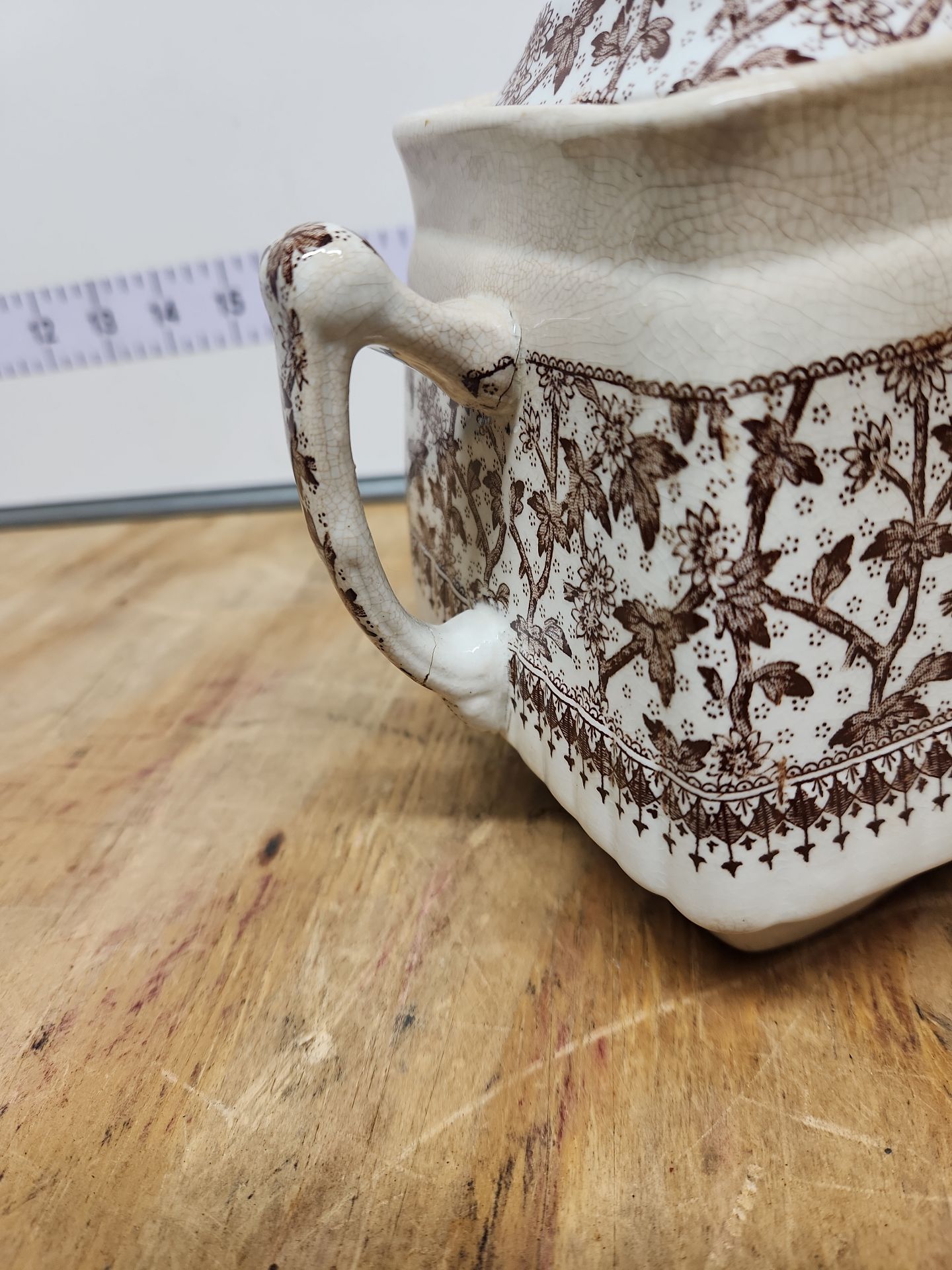 D.B. & Co Imperial Brown Transferware - image 25 of 34