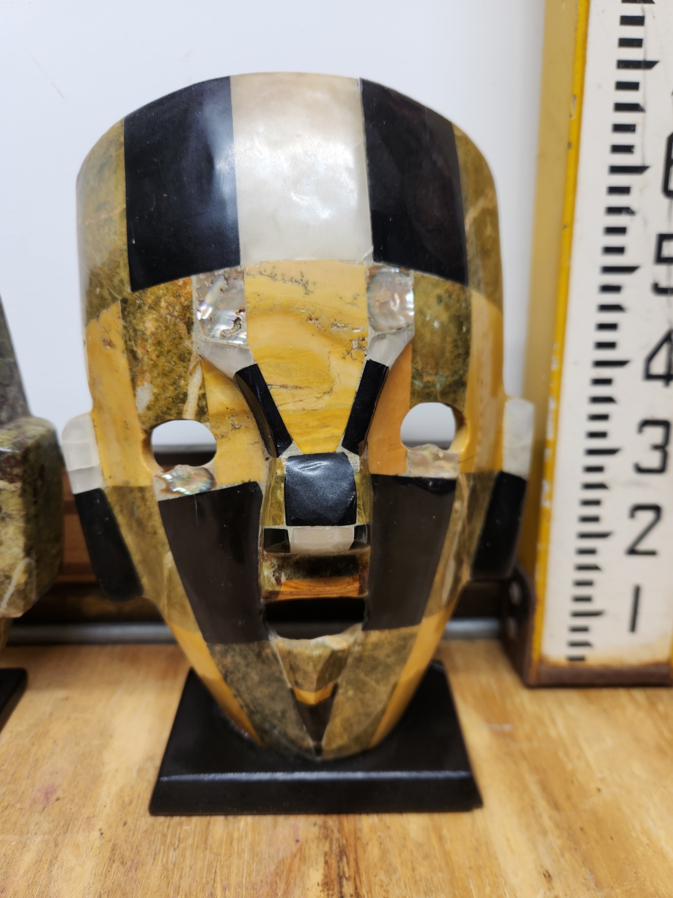 Mayan Mosaic Burial Death Masks - image 2 of 8