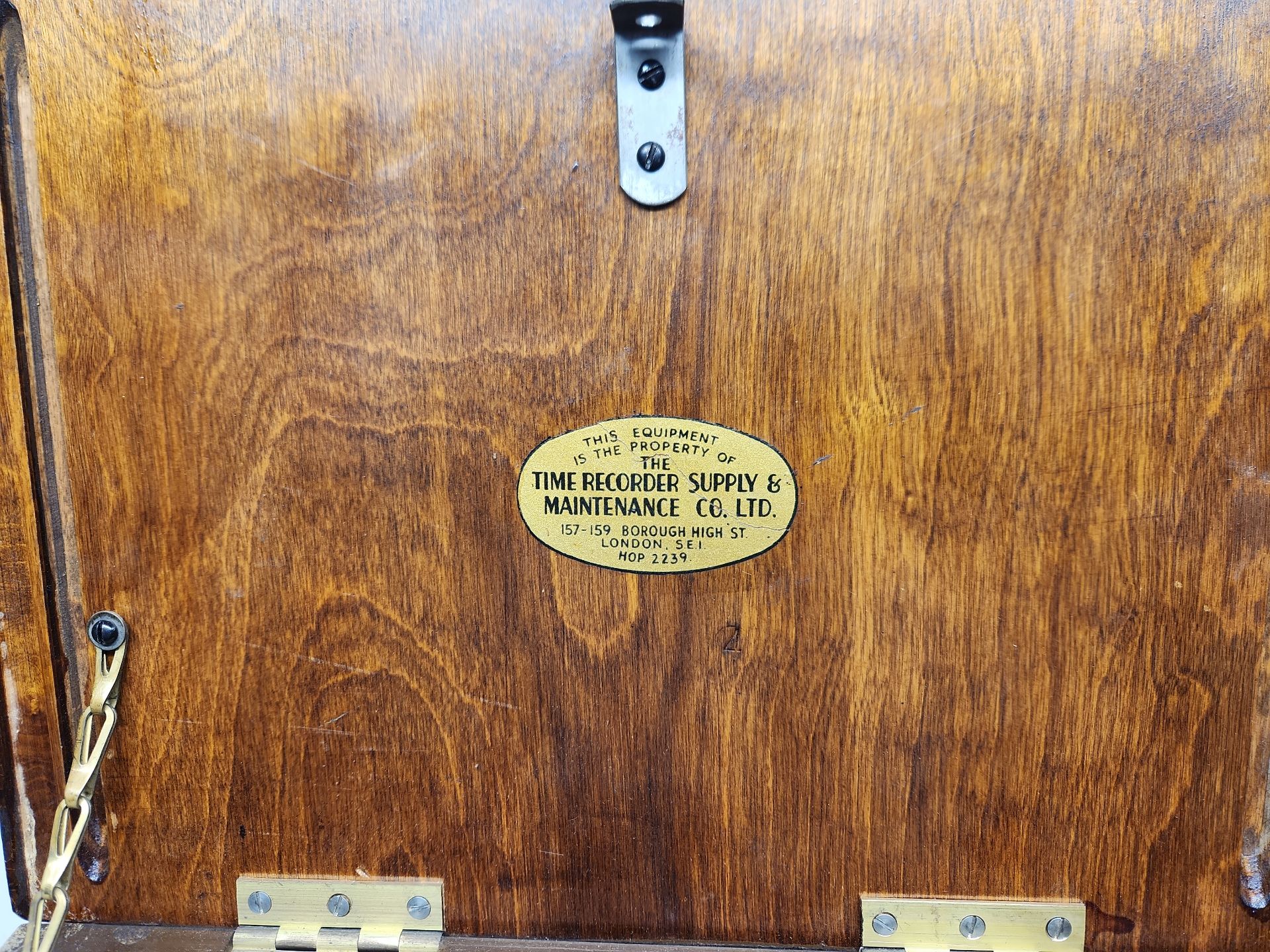 Vintage Time Recorder Supply & Maintenance Company Time Clock - image 13 of 16