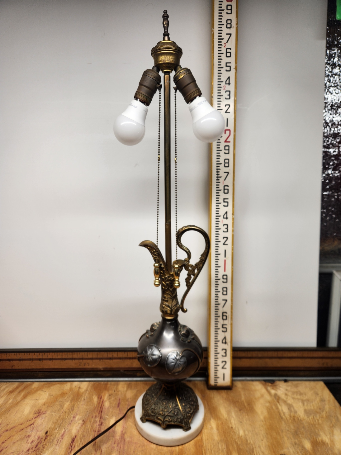 Brass Lamp - image 3 of 12