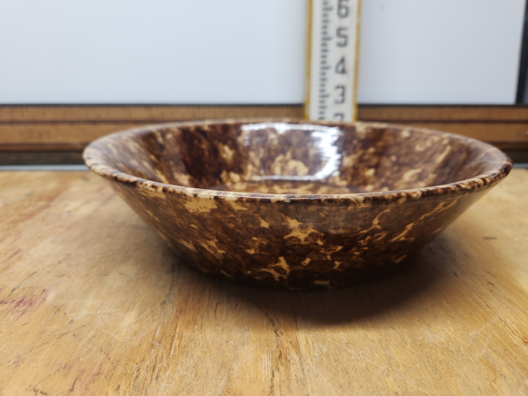 Yellow Ware Rockingham Glaze Lot - image 10 of 13