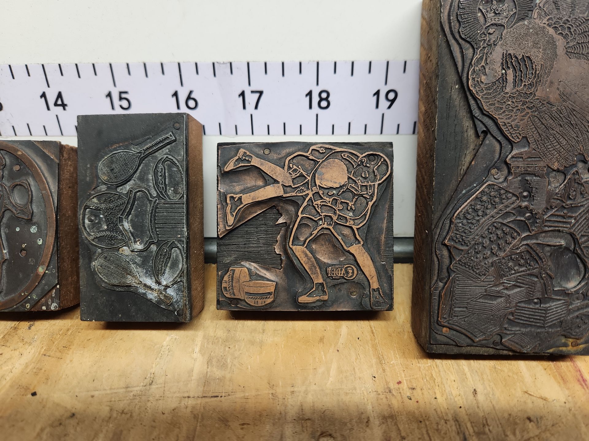 Letterpress Print Blocks - image 8 of 14