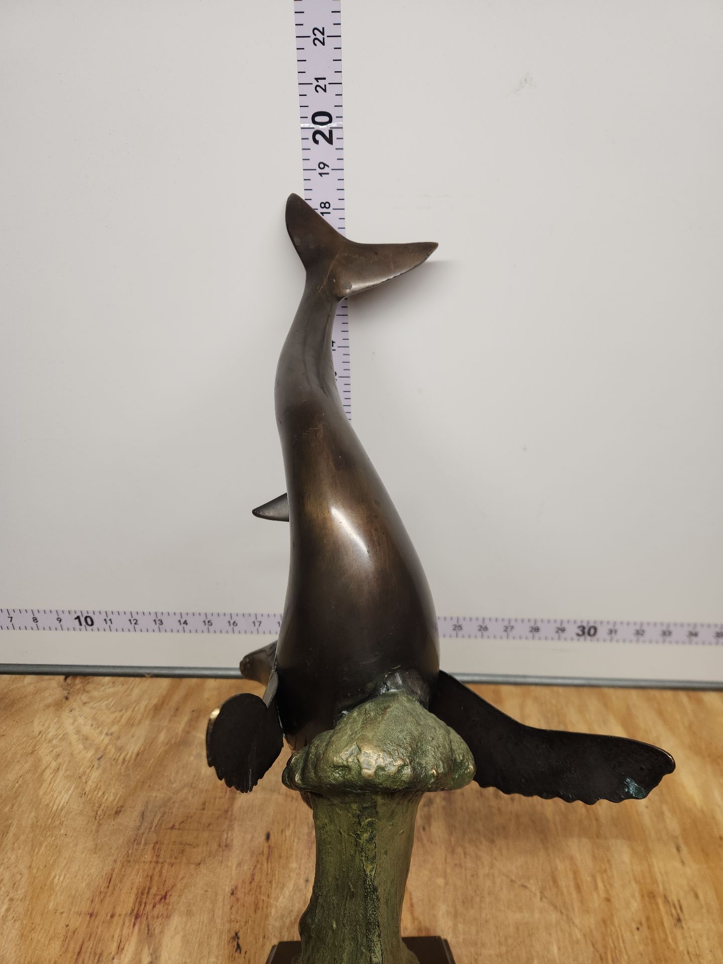 Bronze Humpback Whales Sculpture - image 10 of 12
