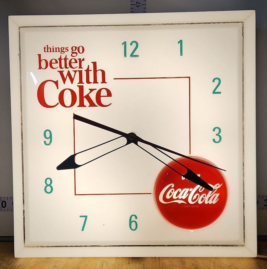 Vintage Coca-Cola Clock - image 1 of 8